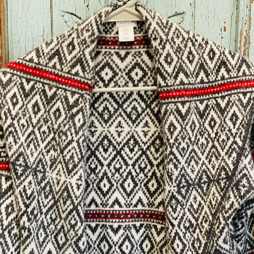 Aspen long cardigan.  XS